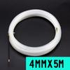 3mm4mm enhebrador de pared de nailon enhebrador de pared de metal dispositivo enhebrador de cables de electricista dispositivo enhebrador de ángulo recto dispositivo enhebrador