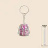 Chaveiro Personalizado Uniforme de Enfermeiro Novo Transfronteiriço Acrílico Plano 2D Pingente Dia do Enfermeiro Decoração de Casa para Feriados