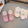 Zapatos de Cuero para Bebé Niña Primavera Ballet Punta Redonda Zapatos de Patito Zapatos para Niños Zapatos de Princesa Mary Janes de Lunares Dopamina Zapatos de una Sola Hebilla