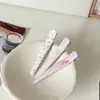 Pinza de Pato Floral Fresca Estilo Sal, Pasador Dulce para Niñas, Pinza para el Cabello Estilo Ins, Pinza para Flequillo, Accesorio para el Cabello Morado Taro