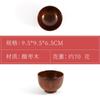 Tazón de Madera de Azufaifo Japonés para el Hogar Tazón para Sopa Tazón Redondo para Arroz Tazón para Fideos Tazón de Madera Antiescaldante Tazón para Fideos Instantáneos Tazón para Ramen