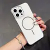 Funda magnética para teléfono 16E de alta transparencia, círculo fino, apta para Apple 16Promax, transparente, 15 agujeros grandes, 14, todo incluido, anticaídas, 11