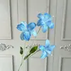 Arranjo de Flores Artificiais Azuis de Luxo para Casamento Arranjo Floral DIY Arranjo de Flores para Janela de Shopping Center ao Ar Livre Paisagismo com Flores Artificiais