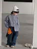Pantalones de Peto de Mezclilla Estilo Coreano de Primavera para Niños y Niñas, Jeans Casuales Versátiles para Niños Pequeños, Pantalones Largos de Color Sólido para Bebés