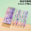 Caneta Gel Retrátil Apagável a Quente Odemei para Terceiro Ano, Caneta Apagável de Alto Valor, Azul Cristal, Preto, Vermelho, Caneta Fácil de Apagar