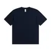 Recomendación en Vivo: Camiseta de Manga Corta de Algodón Puro de Peso Pesado para Hombre, Cuello Redondo, Corte Holgado, Top de Color Sólido, Camiseta Básica, Nuevo Modelo Verano 2025