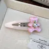 Diadema de Oso Corazón con Pedrería Colorida Linda Coreana, Goma para el Cabello Dulce, Cuerda para el Cabello, Diadema, Accesorios para el Cabello, Accesorios para la Cabeza de Mujer, Venta al por Mayor