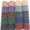 Novo Produto Coreano Cordão de Telefone Elástico de Cabelo Pulseira Profunda de Dez Cores Acessório de Cabeça Feminino Acessório de Cabeça de Barraca de Rua Faixa de Cabelo Acessórios de Cabelo Atacado de Comércio Exterior
