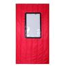 Cortina de Porta de Tecido Oxford de Algodão para Proteção contra Vento de Inverno e Isolamento Térmico, Cortina de Porta Comercial de Couro e Algodão para Proteção contra Vento de Ar Condicionado