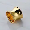 Hebilla para Servilleta Anillo para Servilleta Exquisito y Sencillo Anillo para Servilleta de Resorte Doble Perla Anillo de Tela de Moda para Hotel Hebilla para Comida Occidental