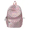 Mochila de Tela de Burbujas de Lunares para Chica Suave de Verano 2025 Mochila Simple y Elegante de Gran Capacidad para Mujer