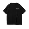 Camiseta de seda de leche de verano divertida y graciosa con estampado de gato primitivista y perro primitivista, de manga corta, corte holgado, para hombres y mujeres, top de pareja