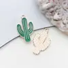 1 Accesorio de Joyería DIY Verde Aleación Esmalte Flor de Cerezo Colgante Llavero Pendientes Accesorios para el Cabello Encanto para Teléfono Venta al por Mayor