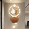 Pintura Decorativa de Entrada de Ciervo de Lujo Ligero Pasillo Lejos Pintura Colgante Tridimensional Luz LED Sentido de Alto Nivel Mural de Pared para el Hogar