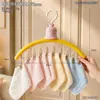 Bonito tendedero con forma de campana para uso doméstico, tendedero a prueba de viento con múltiples pinzas para calcetines y ropa interior de bebé, gancho de secado multifuncional