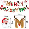 Novos topos de bolo para festa de Natal infantil e banners de decoração de Natal da Amazon