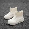 [uma geração de cabelo] botas de chuva femininas da moda impermeáveis antiderrapantes novas versão coreana de sapatos d'água botas curtas exportação