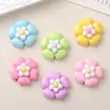 Acessórios de resina diy de desenho animado acessórios amor pétala cola de creme grampo de cabelo feito à mão capa de celular fivela de sapato acessórios lote