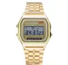 Fabricante de Venda Quente Transfronteiriça Atacado Relógio Eletrônico de Pulseira de Aço Wr F91W159 Simples e Moderno Multifuncional Estilo Igual ao Casio