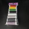 Cor rolo pequeno fio de poliéster firme costura colcha roupas costura à mão reparo diy rolo pequeno fio de poliéster para costura