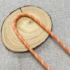 Corda trançada personalizada de 8mm 150cm corda única 97 cores em estoque Corda de poliéster para DIY feita à mão Cordão anti-perda resistente ao desgaste