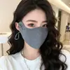 Nueva Mascarilla con Estampado de Leopardo Doble Capa Elástica Cálida Otoño e Invierno Forrada de Polar Transpirable para Adultos Protectora Resistente al Viento y al Polvo Mascarilla Mascarilla