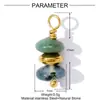 Piedra Natural Francesa Sol Caballo Marino Colgante de Acero de Titanio DIY Collar Pendiente Pendientes de Corazón para Mujer Accesorios de Joyería de Acero Inoxidable