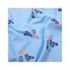 Jersey de algodón peinado spandex 40s estampado Lycra Algodón Jersey sencillo de un lado pijama para bebé ropa interior tejido de punto