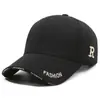 Gorra de béisbol nueva bordado de letras visera estilo coreano moda deportiva al aire libre para hombres y mujeres sombrero para el sol venta al por mayor