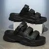 Sandalias Casuales Simples de Moda Nueva de Verano para Hombres, Sandalias Cómodas de Suela Gruesa para el Trabajo, Zapatos de Doble Propósito para Conducir