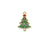BA-31 Árvore de Natal Guirlanda de Natal Sinos Pequenos Acessórios DIY Liga de Óleo Gotejante Ornamentos Brincos Pulseiras Pingentes Charms