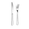 Juego de Vajilla de Acero Inoxidable Estilo Occidental Cuchillo y Tenedor para Bistec Cuchara Hotel Comida Occidental Regalo Cuchillo y Tenedor Dos Piezas Logo DIY