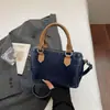 Bolso pequeño súper popular para el trabajo, nuevo bolso de hombro de mezclilla para mujer 2026, bolso cruzado de moda de verano para mujer