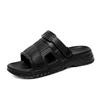 Verão Roupa Exterior Sandálias Masculinas Sandálias de Sola Grossa Novo Chinelos de Dirigir Duas Formas Esportes ao Ar Livre Sapatos de Praia