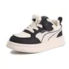 Zapatillas para niños, zapatos de lona para niños, novedad otoño 2025, tres a prueba de agua, suela suave, ligeros, para niños medianos y grandes, zapatos de lona simples y versátiles