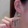 Aretes de Mariposa Plateados Sin Perforación