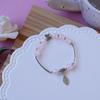 Yiwu Atacado de Pulseira de Pérola Cerâmica de Pequenos Produtos Joia de Mão com Contas de Cristal Pulseira para Casal Estudantes Crianças Joia Feminina