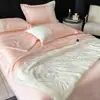 2026 Nuevo Modelo Laisai Seda de Hielo Parche Bordado Patchwork Jacquard Tencel Lavado Colcha de Verano Colcha de Aire Acondicionado Juego de Cuatro Piezas