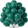 Balões de Aniversário Amazon 10 polegadas Conjunto de Balões de Cor Sólida Balões para Decoração de Feriado Balões Metálicos Foscos Maca