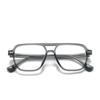 Gafas de madera STUDIOMUKU geniales que no dejan de lado cada detalle del diseño, montura de gafas cuadrada de doble viga.
