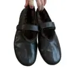 Zapatos de Cuero Peludos de Felpa de Moda para Mujer para Otoño e Invierno, Zapatos de Algodón de Velcro de Nicho con Forro Polar Adicional, Mocasines Casuales sin Cordones