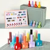 Esmalte de uñas de verano para influencers, pegamento, traje nuevo de 2022, popular, una botella de color, especial para salón de uñas, juego pequeño