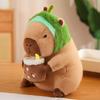 Estilo celebridade da internet boneca capivara transformada boneca de pelúcia fofa brinquedo presente de aniversário infantil boneca capivara
