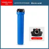 Filtro purificador de água à prova de explosão garrafa azul cozinha doméstica pré-filtro máquina de beber direto núcleo de algodão PP acessórios purificador de água