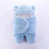 Almofada de Bebê Saco de Dormir de Veludo de Cordeiro Bebê Espessado Anti-Assustador Outono e Inverno Saco de Enrolar para Recém-Nascido Recém-Nascido Pode Substituir Cabelo