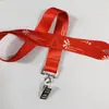 Cordón para Insignia de Trabajo Personalizable con Insignia de Logo, Colgante para Insignia de Trabajo, Insignia de Identificación Impresa, Correa para Insignia de Trabajo, Cinta Tejida con Serigrafía y Transferencia Térmica