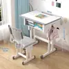 Escritorio infantil 60*40 aula tutoría clase de entrenamiento escritorio de estudio estudiantes de primaria y secundaria escritorio escritorio de escritura se puede subir y bajar