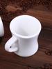 Taza de Cerámica de Cintura Estrecha Verde Fresco Personalizada INS Taza de Café Americano de Cintura Exportación Amazon Taza de Agua