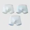 Calzoncillos tipo bóxer de modal Dingmi para niños y adolescentes, Clase A, Frescos y cómodos para el verano, Transpirables, 7A Antibacterianos