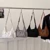 2026 Nuevo Estilo Fresco Lazo Diseño Simple con Bolsillo Exterior Gran Capacidad Bolso de Hombro Cruzado Bolso de Mano